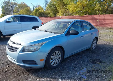 2011 Chevrolet Cruze Ls из США, поврежденный, VIN 1G1PC5SHXB7138301